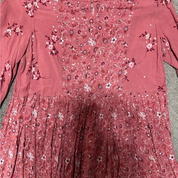 Girls Pink Floral Casual Dresses Bundle - Picture 8 of 11